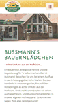 Mobile Screenshot of bussmanns-bauernlaedchen.de